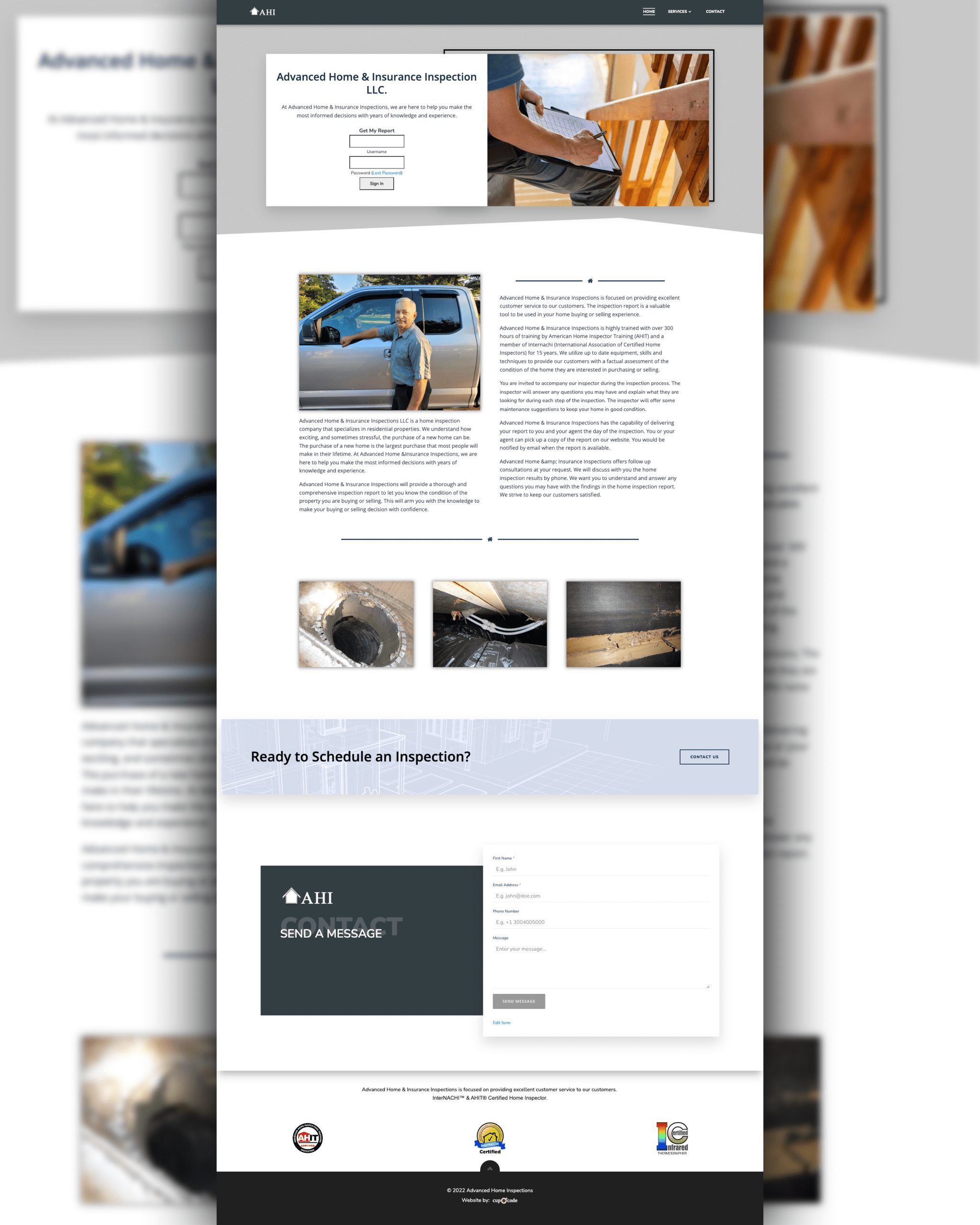 AHI website