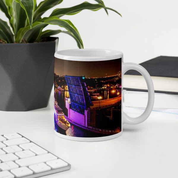 white glossy mug 11oz office environment 63b622bfc02ce